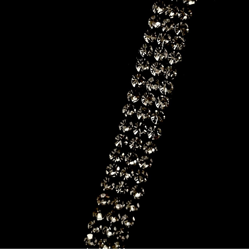 Torrid black studded rhinestone sweater soft luxurious beautiful dressy elegant - Picture 4 of 13